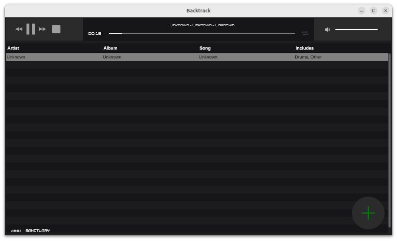 View Backing Track In Library